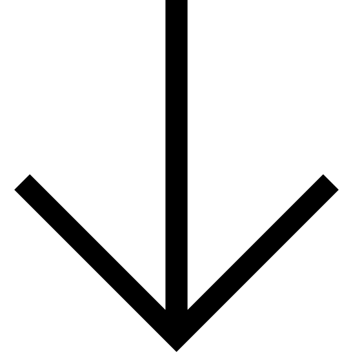 Downward Direction Arrow Free Open-Source SVG Icon (Fluent UI MDL2)