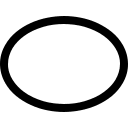 Ellipse Shape Free Open-Source SVG Icon