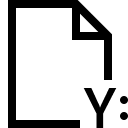 YAML File Format Free Open-Source SVG Icon