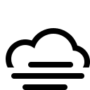 Fog Weather Condition Free Open-Source SVG Icon