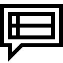 Discussion Forum Free Open-Source SVG Icon