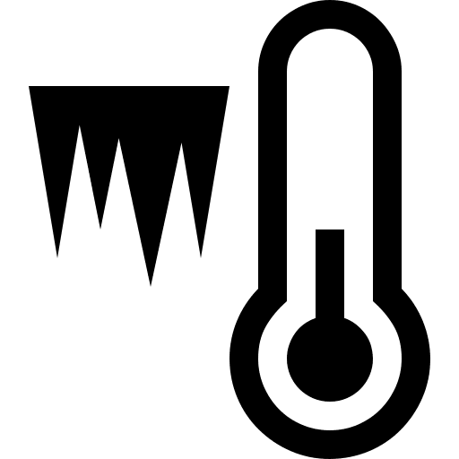 Freezing Condition Free Open-Source SVG Icon (Fluent UI MDL2)