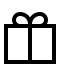 Gift Box Free Open-Source SVG Icon