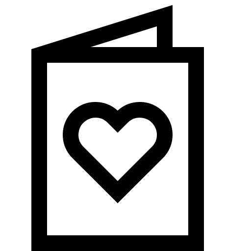 Greeting Card Design Free Open-Source SVG Icon (Fluent UI MDL2)