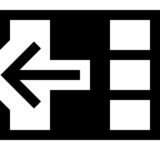 Insert Columns on Left Side (Fluent UI MDL2) Free Open-Source SVG Icon (Fluent UI MDL2)