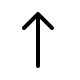 Regular Upward Sorting Arrow (20) Free Open-Source SVG Icon