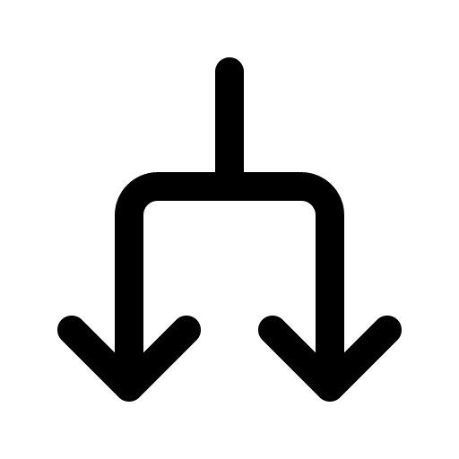 Arrow Split Direction (Regular) Free Open-Source SVG Icon (Fluent UI System Icons)