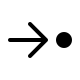 Right Arrow Step-In (Filled) Free Open-Source SVG Icon