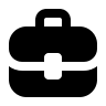 Filled Briefcase Icon Free Open-Source SVG Icon