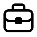 Regular Briefcase (32px) Free Open-Source SVG Icon