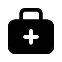 Medical Briefcase (Filled) Free Open-Source SVG Icon