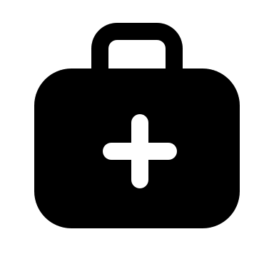 Medical Briefcase (Filled) Free Open-Source SVG Icon (Fluent UI System Icons)