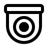 Dome Camera (Regular) Free Open-Source SVG Icon