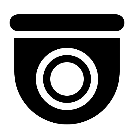 Dome Camera (Filled) Free Open-Source SVG Icon (Fluent UI System Icons)