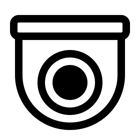 Dome Camera (Regular) Free Open-Source SVG Icon (Fluent UI System Icons)