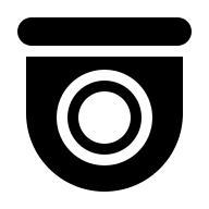 Dome Camera 48 (Filled) Free Open-Source SVG Icon