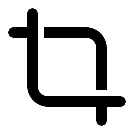 Crop Tool (Filled) Free Open-Source SVG Icon (Fluent UI System Icons)