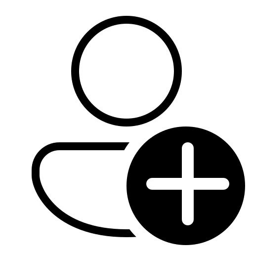 Add Person (Light) Free Open-Source SVG Icon (Fluent UI System Icons)