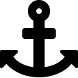 Anchor Symbol Free Open-Source SVG Icon