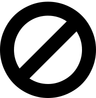 Ban Symbol Free Open-Source SVG Icon