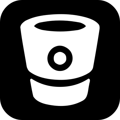 Bitbucket Square Logo Free Open-Source SVG Icon (Font Awesome 4)