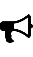 Bullhorn Speaker Free Open-Source SVG Icon