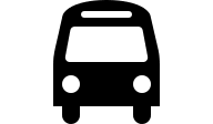 Bus Transportation Vehicle Free Open-Source SVG Icon