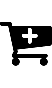 Cart with Plus Sign Free Open-Source SVG Icon