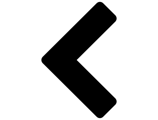 Left Chevron Arrow (Font Awesome 4) Free Open-Source SVG Icon (Font Awesome 4)