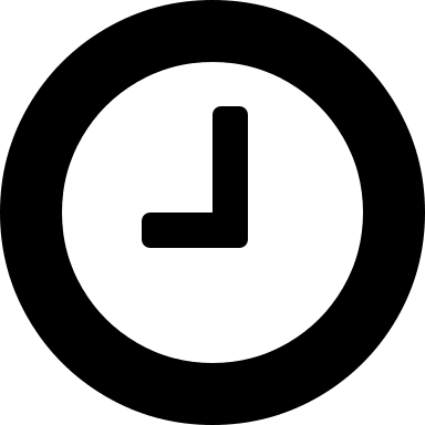 Clock Outline (Font Awesome 4) Free Open-Source SVG Icon (Font Awesome 4)