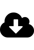 Cloud Download (Font Awesome 4) Free Open-Source SVG Icon