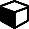 Cube Shape Free Open-Source SVG Icon