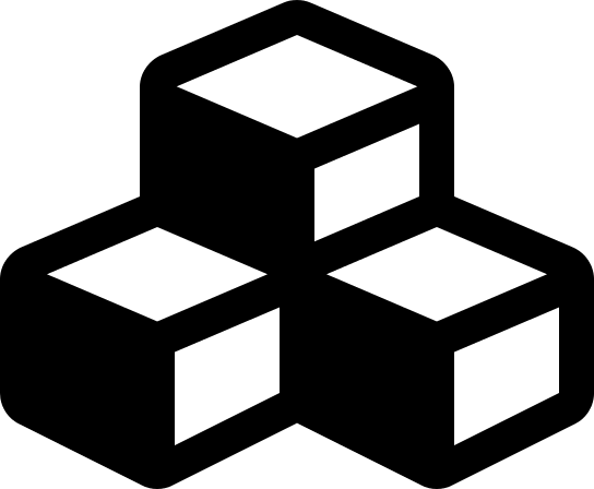 Cubes (Font Awesome 4) Free Open-Source SVG Icon (Font Awesome 4)