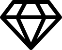 Diamond Shape Free Open-Source SVG Icon