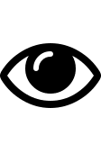 Eye Symbol (Font Awesome 4) Free Open-Source SVG Icon