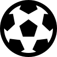 Futbol (Outline) Free Open-Source SVG Icon