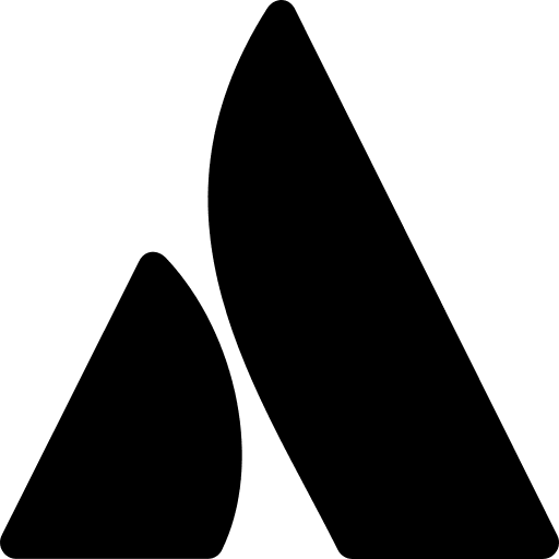 Atlassian Company Logo Free Open-Source SVG Icon (Font Awesome 5 Brands)