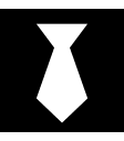 Black Tie Dress Code Free Open-Source SVG Icon