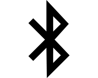 Bluetooth Logo Free Open-Source SVG Icon (Font Awesome 5 Brands)