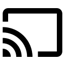 Chromecast Streaming Device Free Open-Source SVG Icon