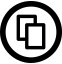 Creative Commons Share Symbol Free Open-Source SVG Icon