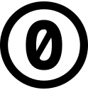 Creative Commons Zero License Free Open-Source SVG Icon