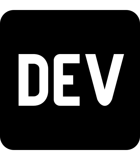 Developer Community Free Open-Source SVG Icon (Font Awesome 5 Brands)