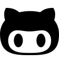 GitHub Alternative Logo (Filled) Free Open-Source SVG Icon