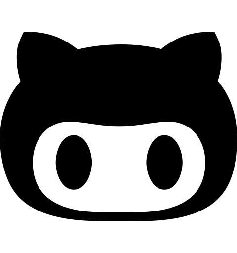 GitHub Alternative Logo (Filled) Free Open-Source SVG Icon (Font Awesome 5 Brands)