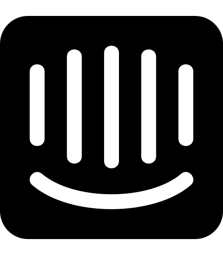 Intercom Customer Messaging Platform Free Open-Source SVG Icon (Font Awesome 5 Brands)