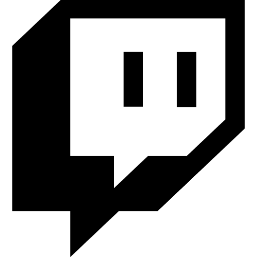 Twitch Streaming Platform Logo Free Open-Source SVG Icon (Font Awesome 5 Brands)