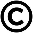 Copyright Symbol Free Open-Source SVG Icon