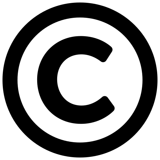 Copyright Symbol Free Open-Source SVG Icon (Font Awesome 5 Regular)