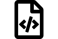 Code File Document Free Open-Source SVG Icon